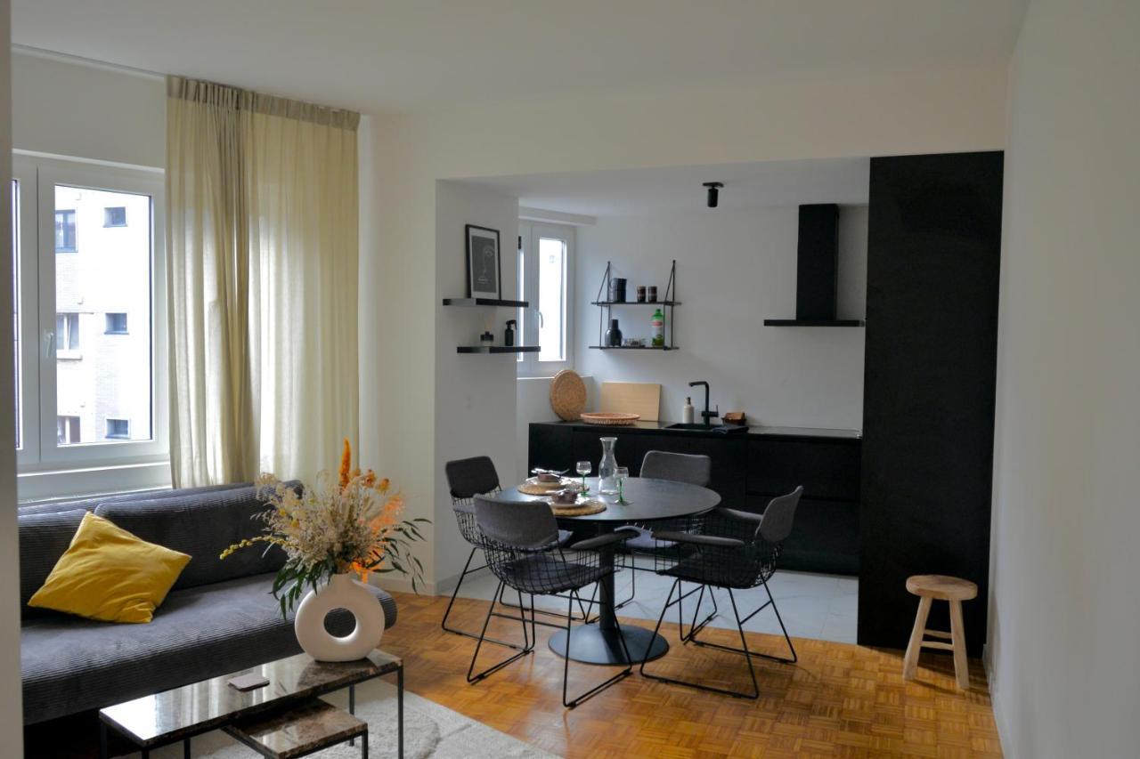 De Flat - Licht En Luxueus Appartement Bij Het Zuid Antwerpen Ngoại thất bức ảnh